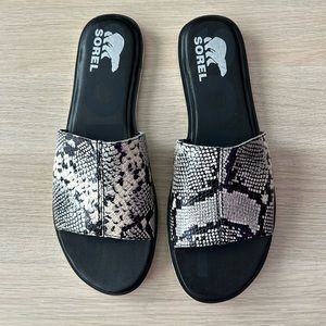 Women’s Sorel Ella II Block Slides Brand New In Box Size 11